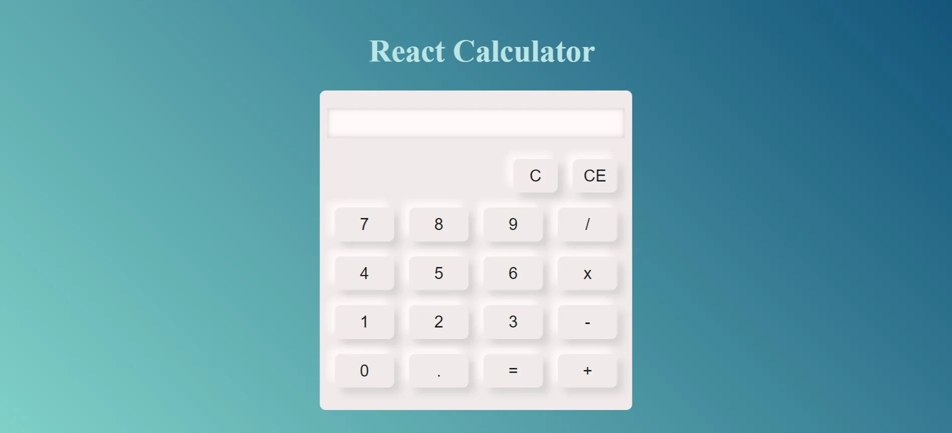 React Calculator